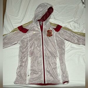 Spain Soccer Windbreaker. Medium.
